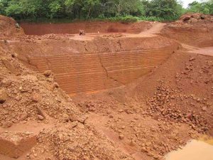 How to Improve Drainage In Clay Soils. Brick quarry