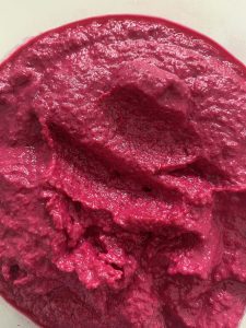 Homemade Beetroot Hummus 