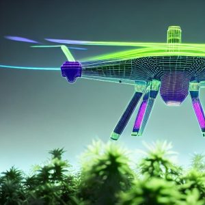 Drone operated Laser weeder