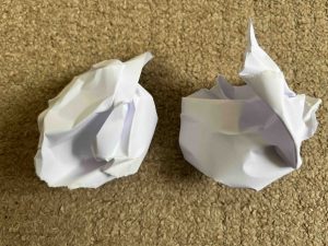 Try Crumpling Paper Because Shredding Paper Doesn't Speed Composting
