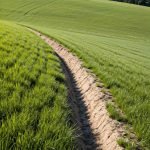 What Are Contour Swales? Contour swale created by AI
