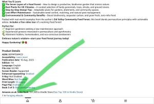An Introduction To Food Forests, number one bestseller on Amazon.