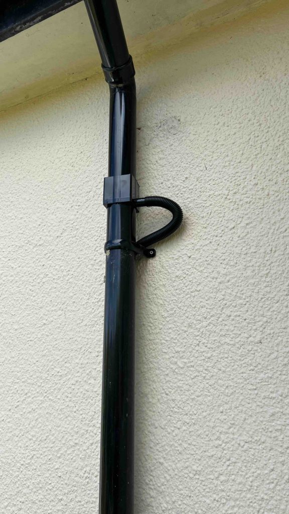 How To Harvest More Rainwater with hidden pipework 